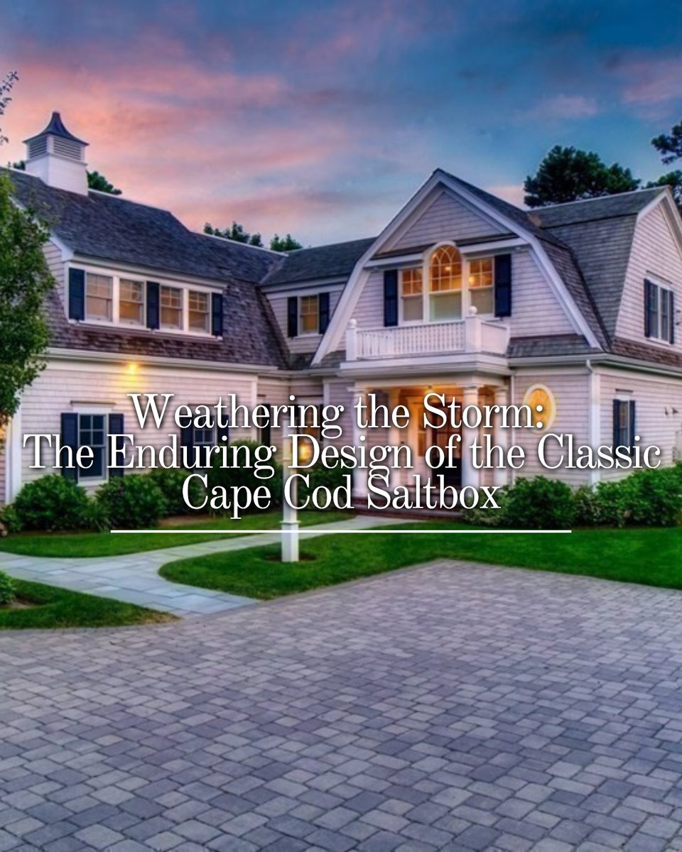Historic Cape Cod Saltbox Architecture | Chatham Real Estate
