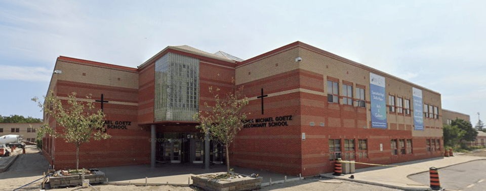Father Michael Goetz Catholic Secondary School Mississauga - Fairview ...