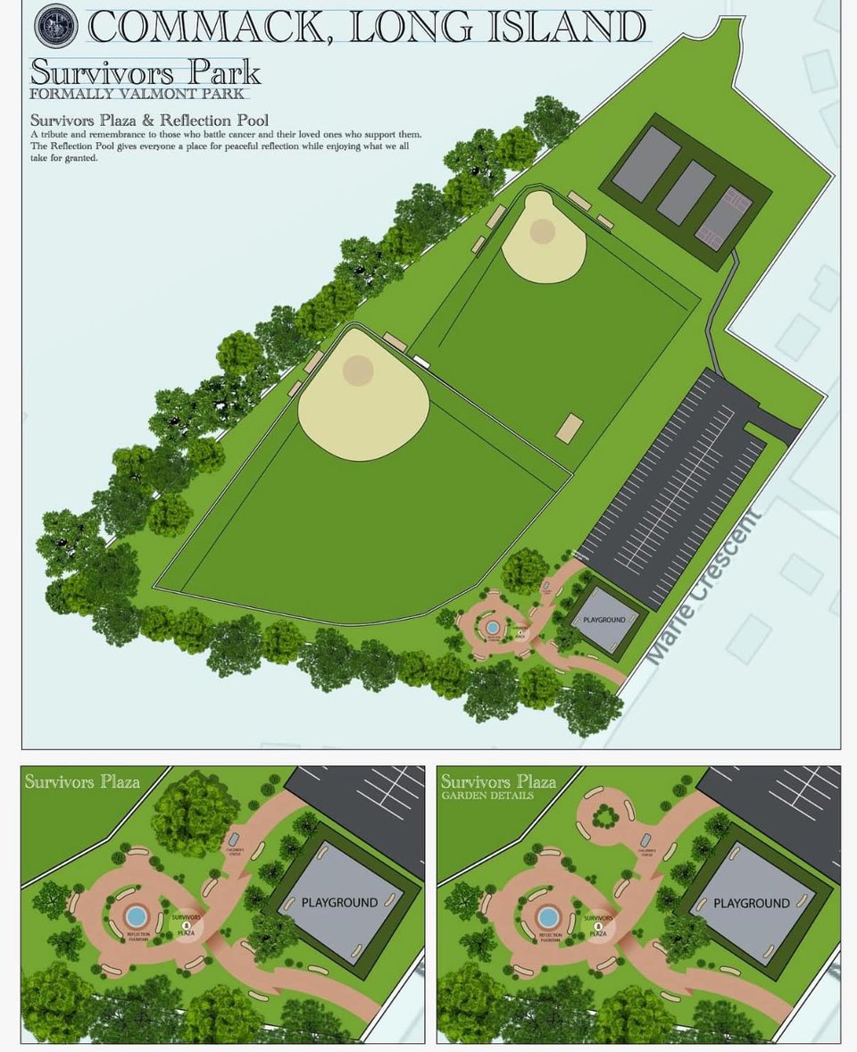 Survivors Park in Commack - A brand new park in Commack for residence ...