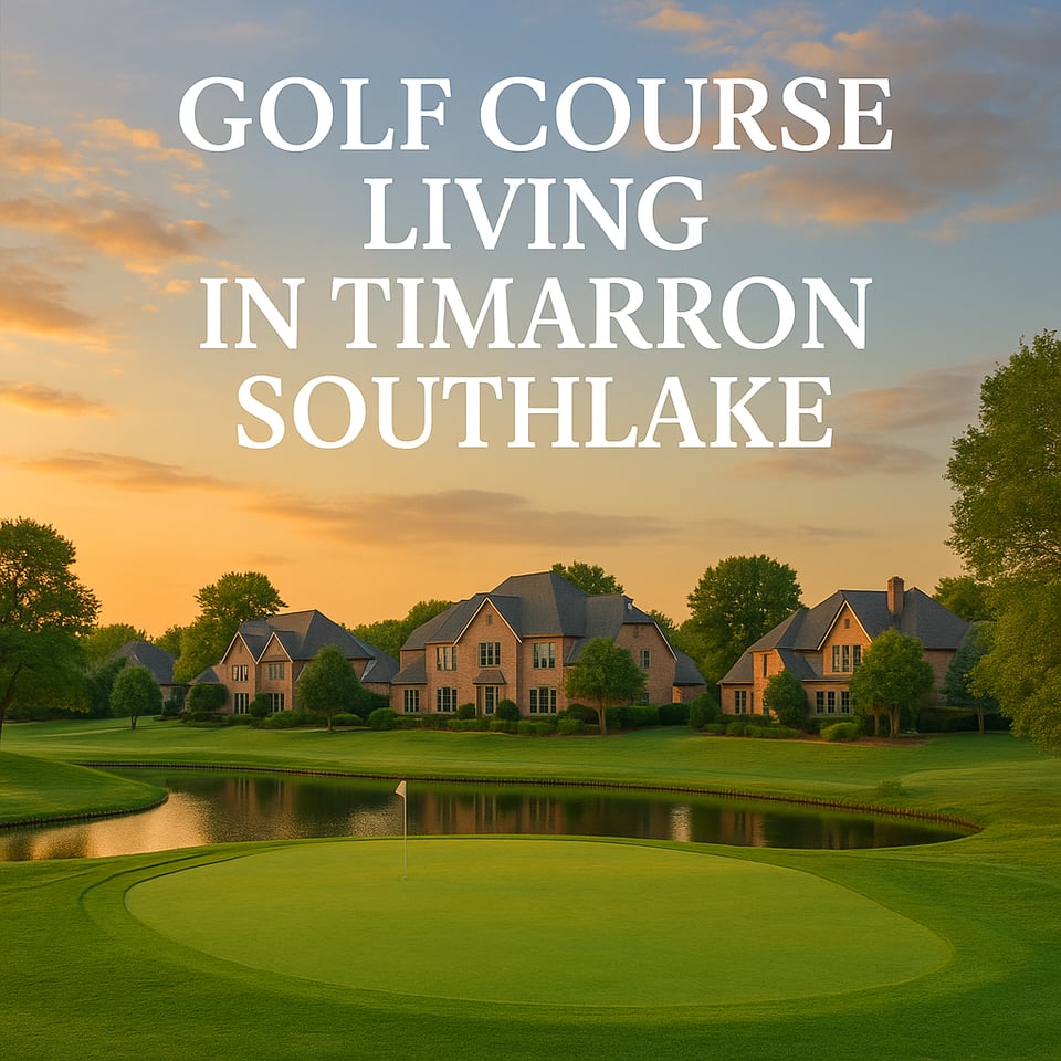 Golf Course Homes in Timarron Southlake – Luxury Golf Living | Randy ...