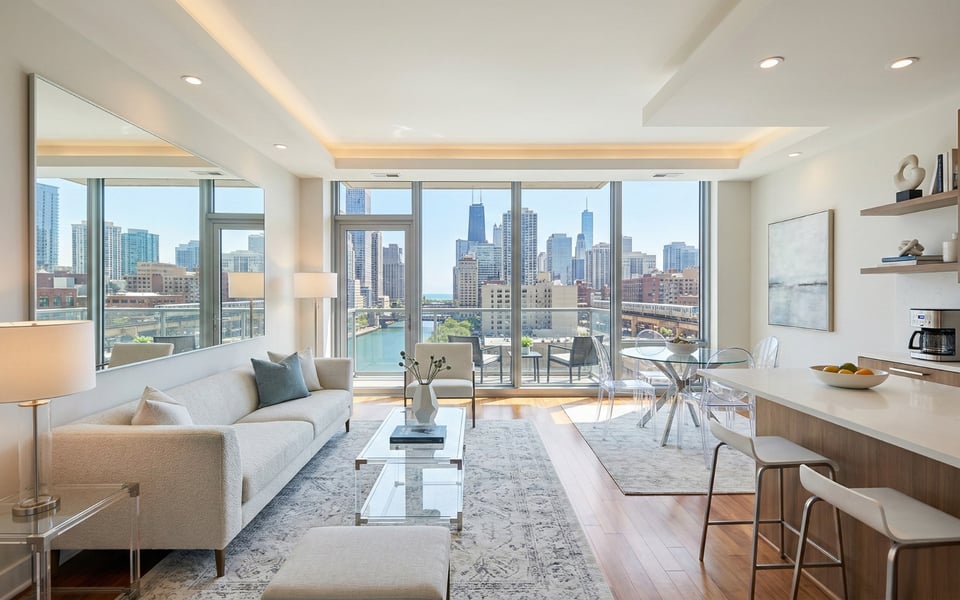 Staging Secrets for Small Downtown Chicago Condos That Make Your Space ...