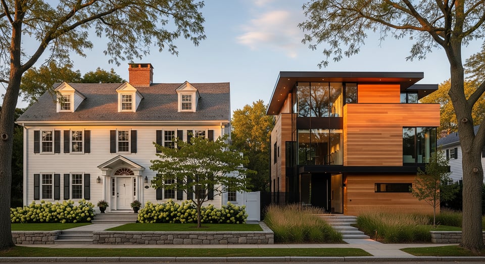 Needham Colonial vs Contemporary Homes: How to Choose