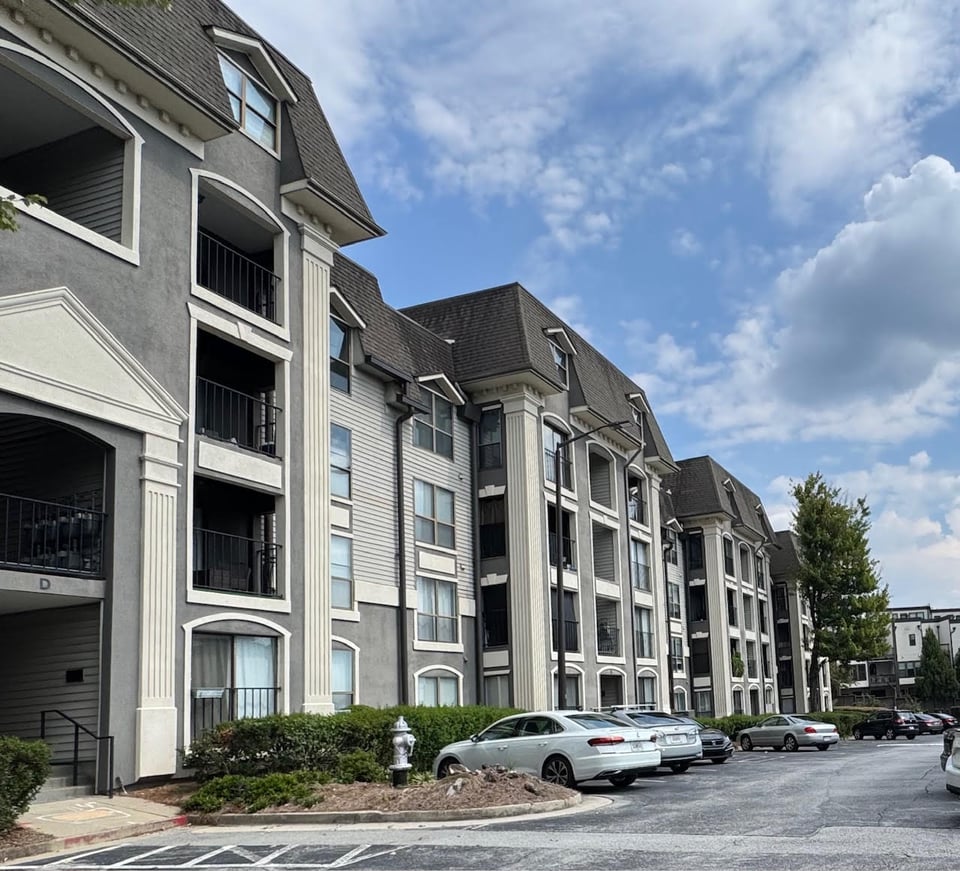 Beautiful view of Green Luxury Condominiums With Community Spaces