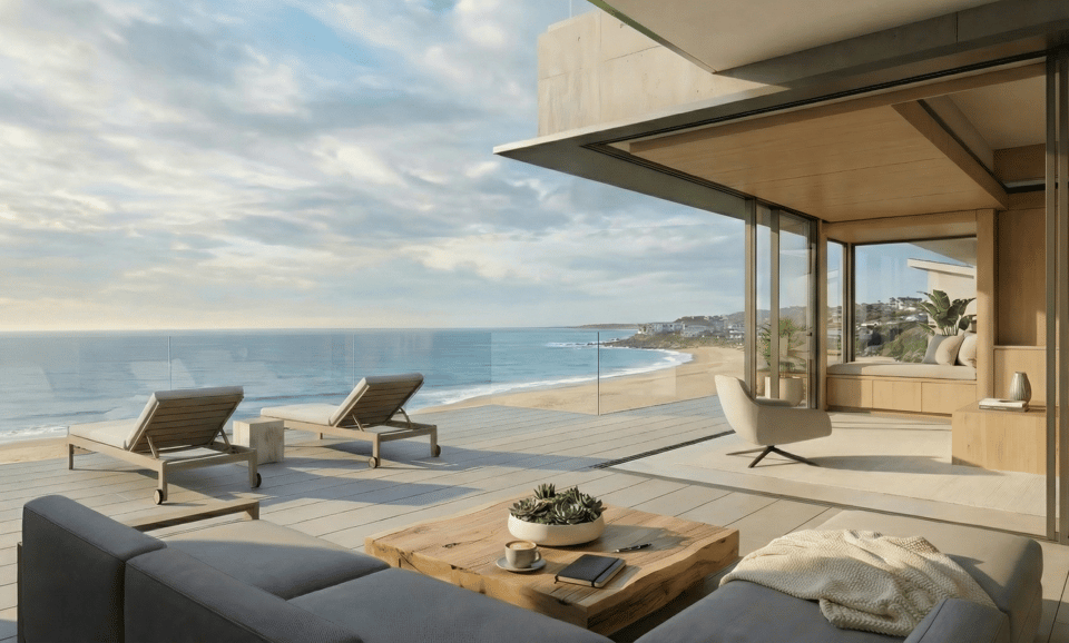 Malibu beachfront land for sale, Beachfront build site La Costa Beach ...