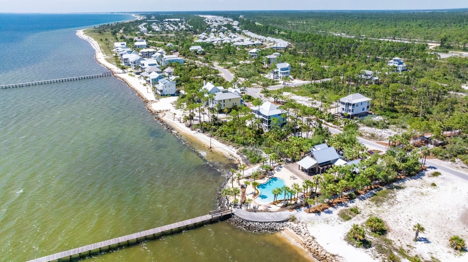WindMark Beach bayfront community and coastal homes