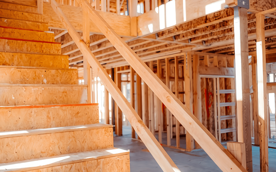 Custom home framing for a Southlake home-building guide