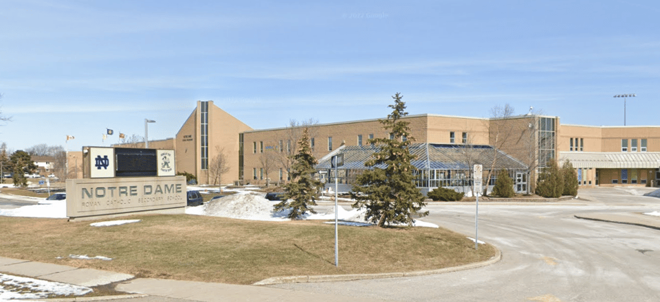 Notre Dame Catholic Secondary School Burlington - French Immersion ...