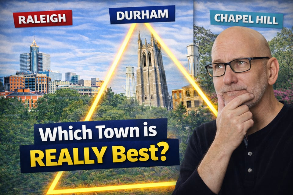 Raleigh vs Durham vs Chapel Hill - Raleigh North Carolina living ...