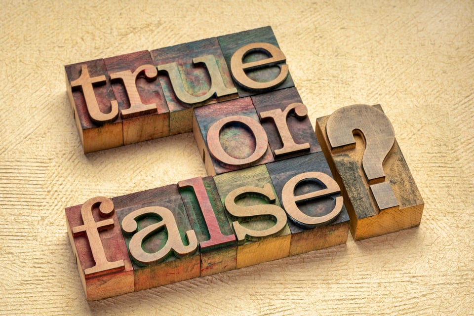 True or False: What Sellers Think They Know vs. What’s Actually True