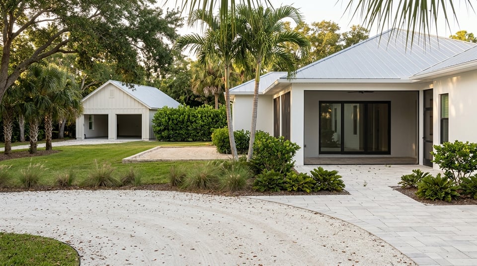 Acreage and outdoor setting in Jupiter Farms, Florida