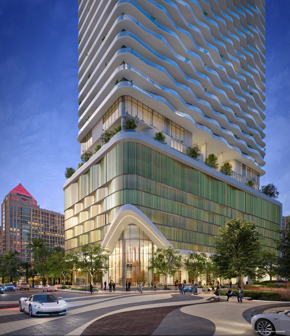 Andare Residences by Pininfarina, Las Olas, Fort Lauderdale