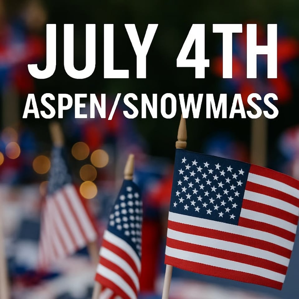 Things to Do July 4th: Aspen Snowmass Events 2025