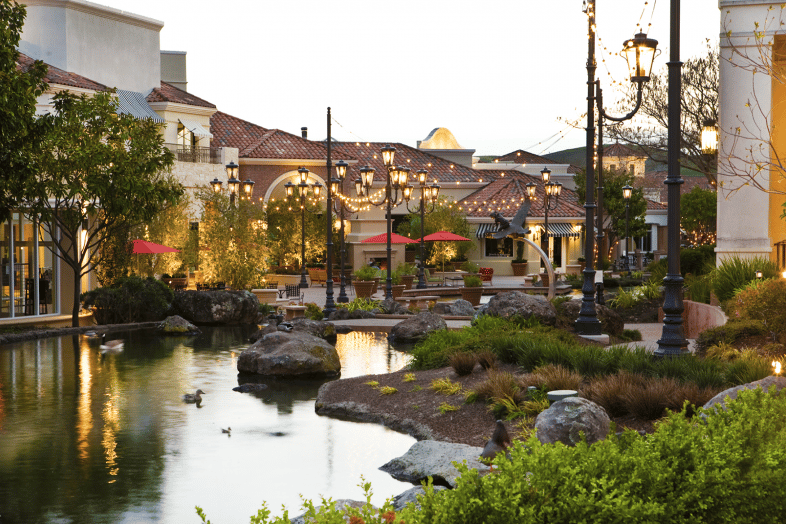 Blackhawk community near Danville, California