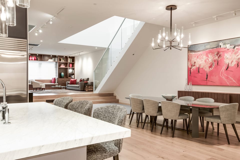 Two-Level Contemporary Nob Hill Apartment - Contemporary Scandinavian Design Nob Hill Rentals