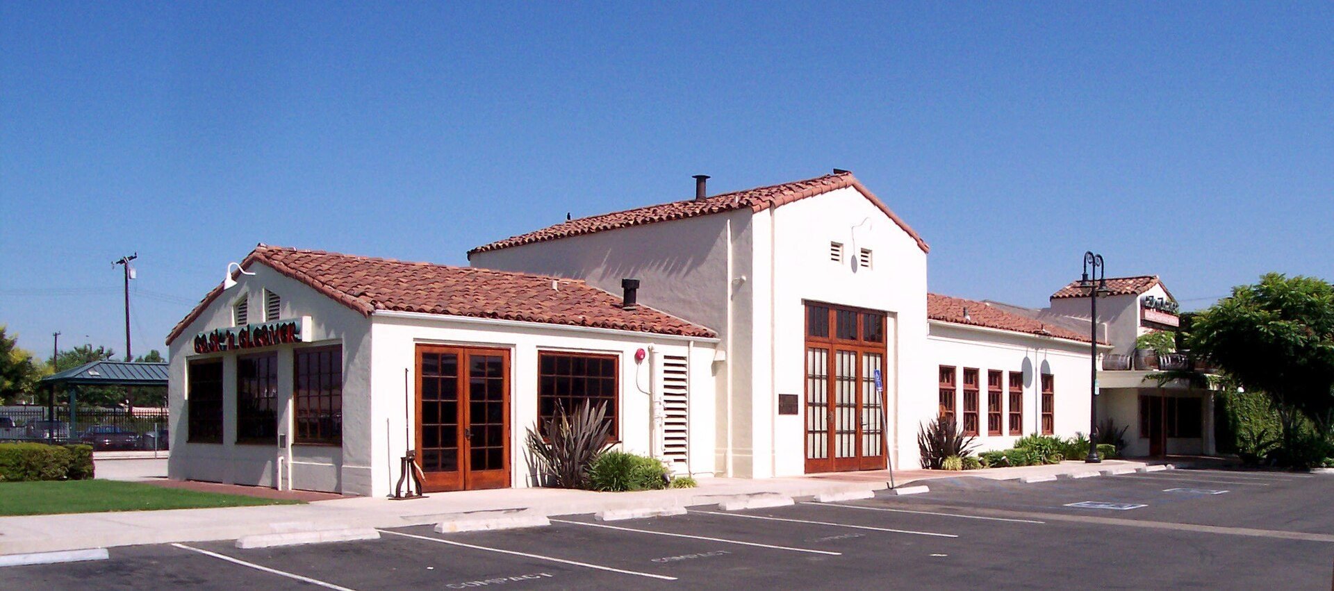 Former Santa Fe railway depot in Orange