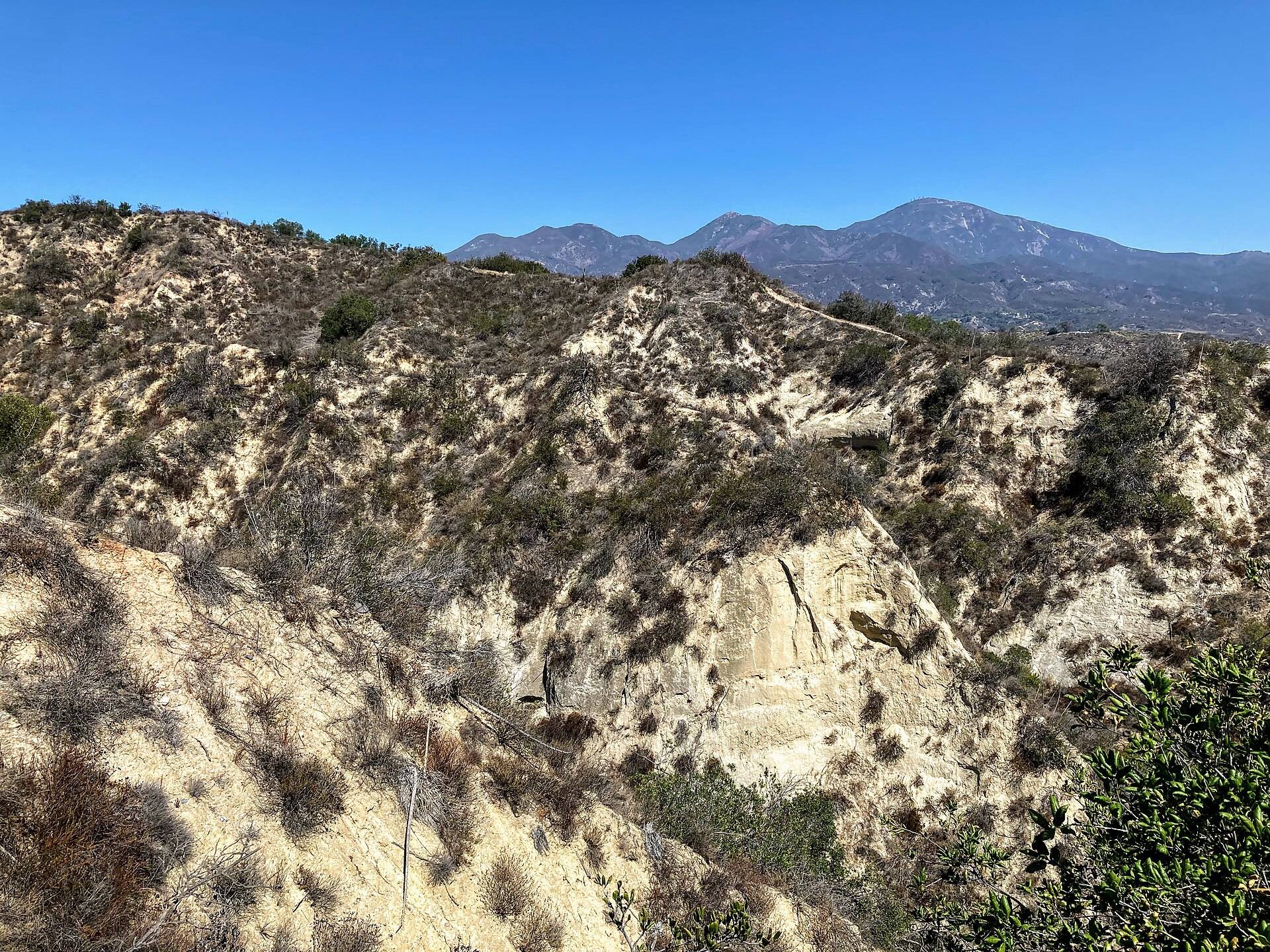 Dry canyon landscape in nearby O'Neill Regional Park