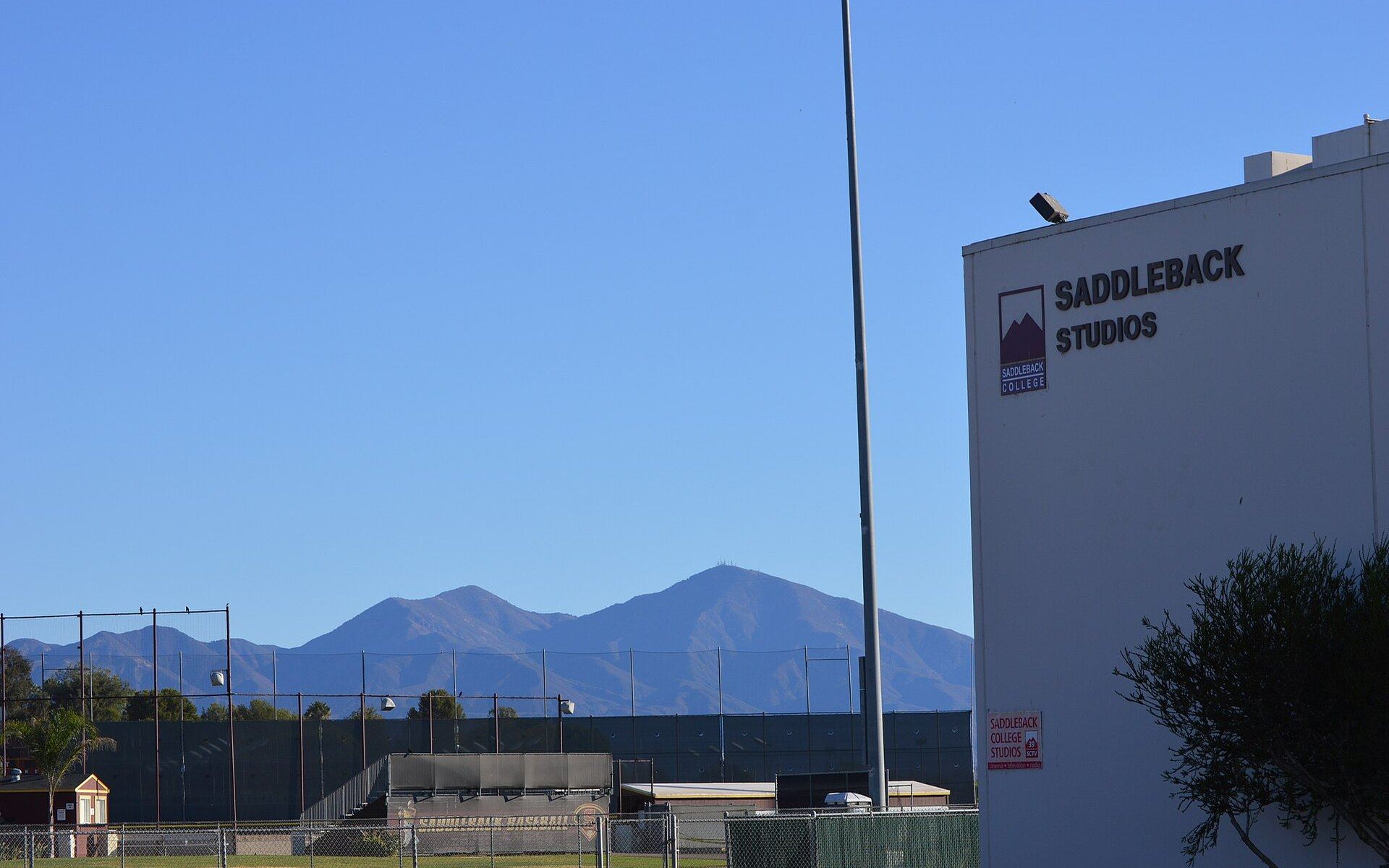 Saddleback Mountains viewed from Saddleback College in Mission Viejo in 2013