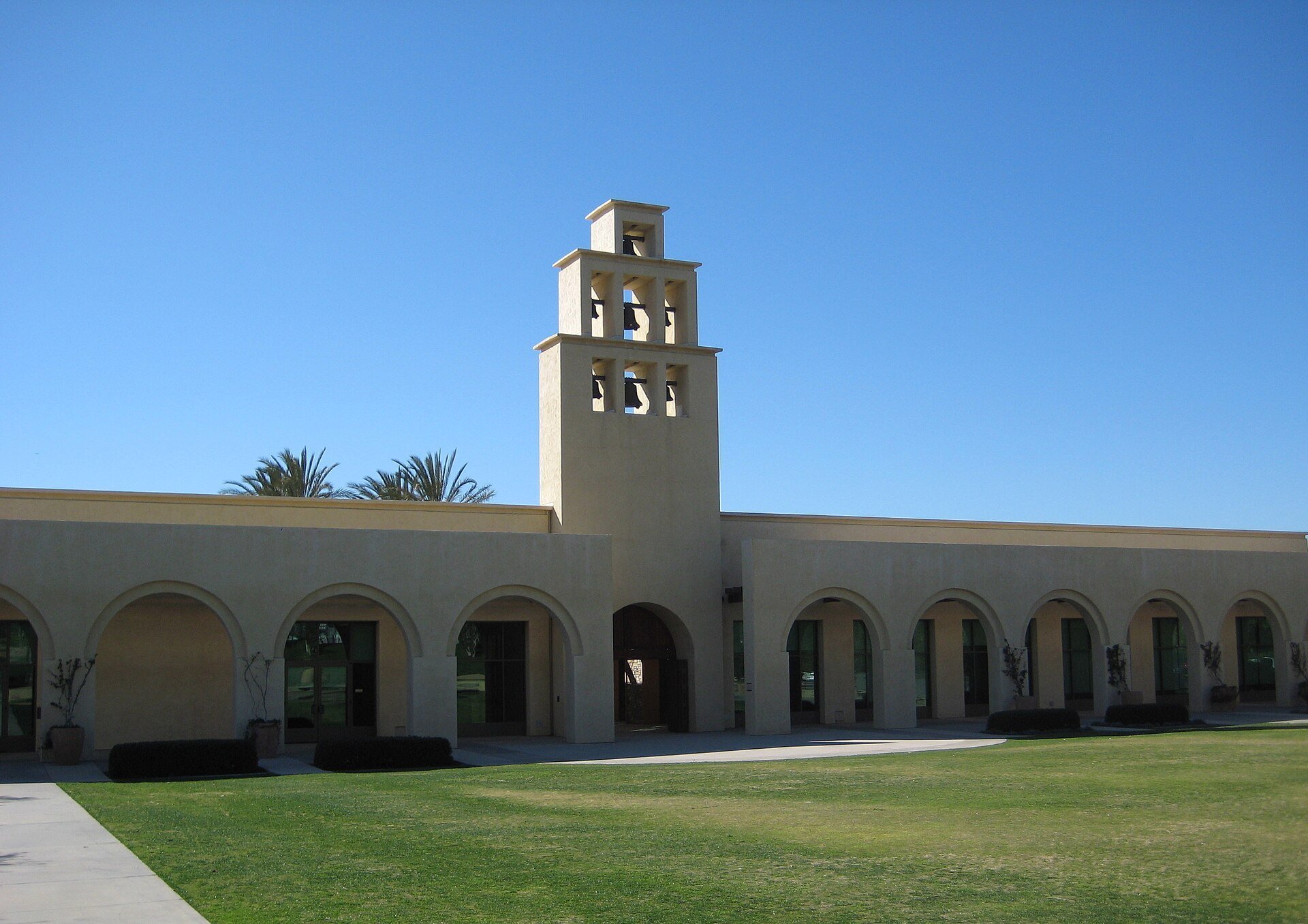 Rancho Santa Margarita City Hall and its bell tower
