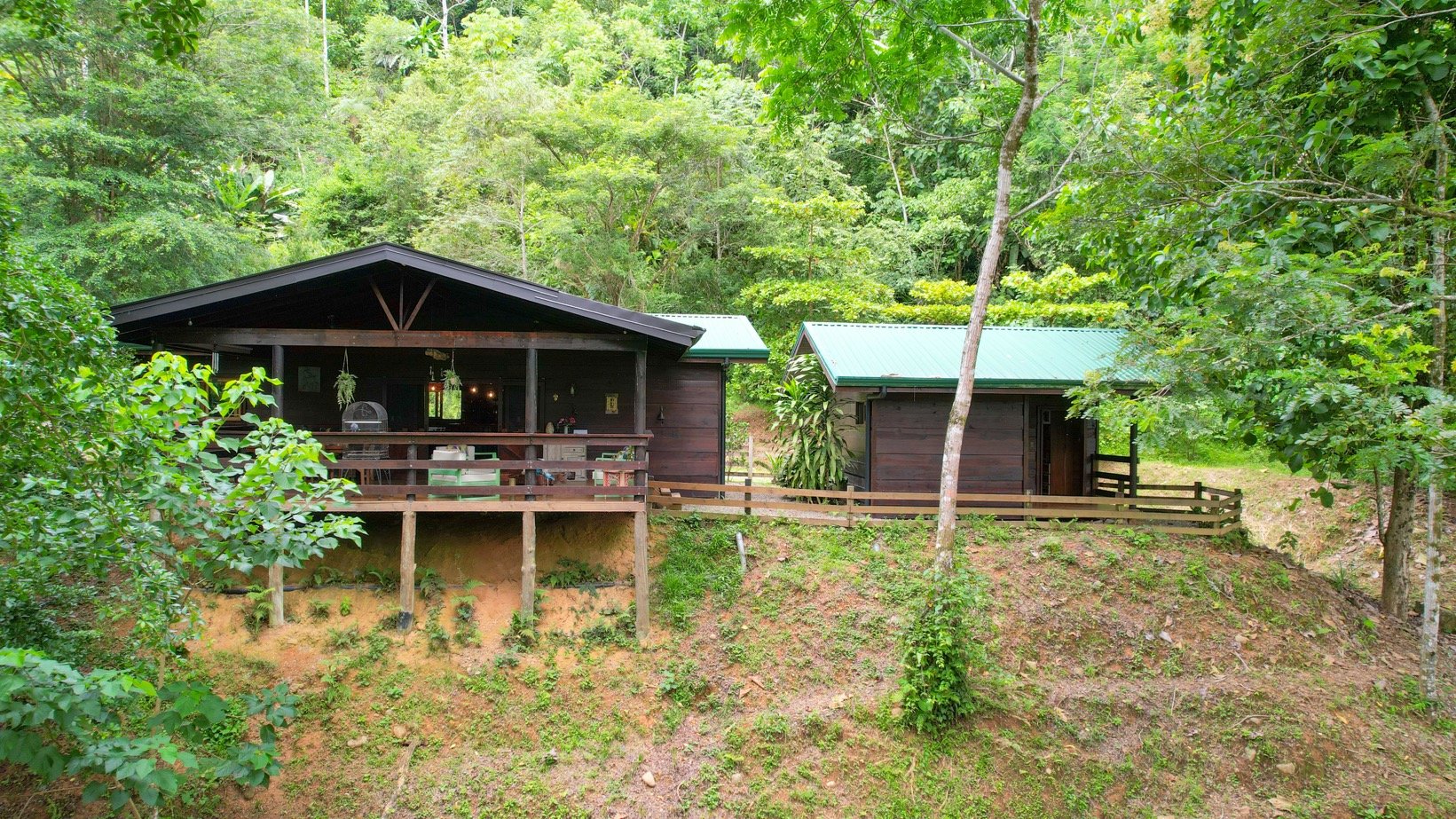 Mountain Chalet on 6.3 Acres with Stables & Panoramic Views
