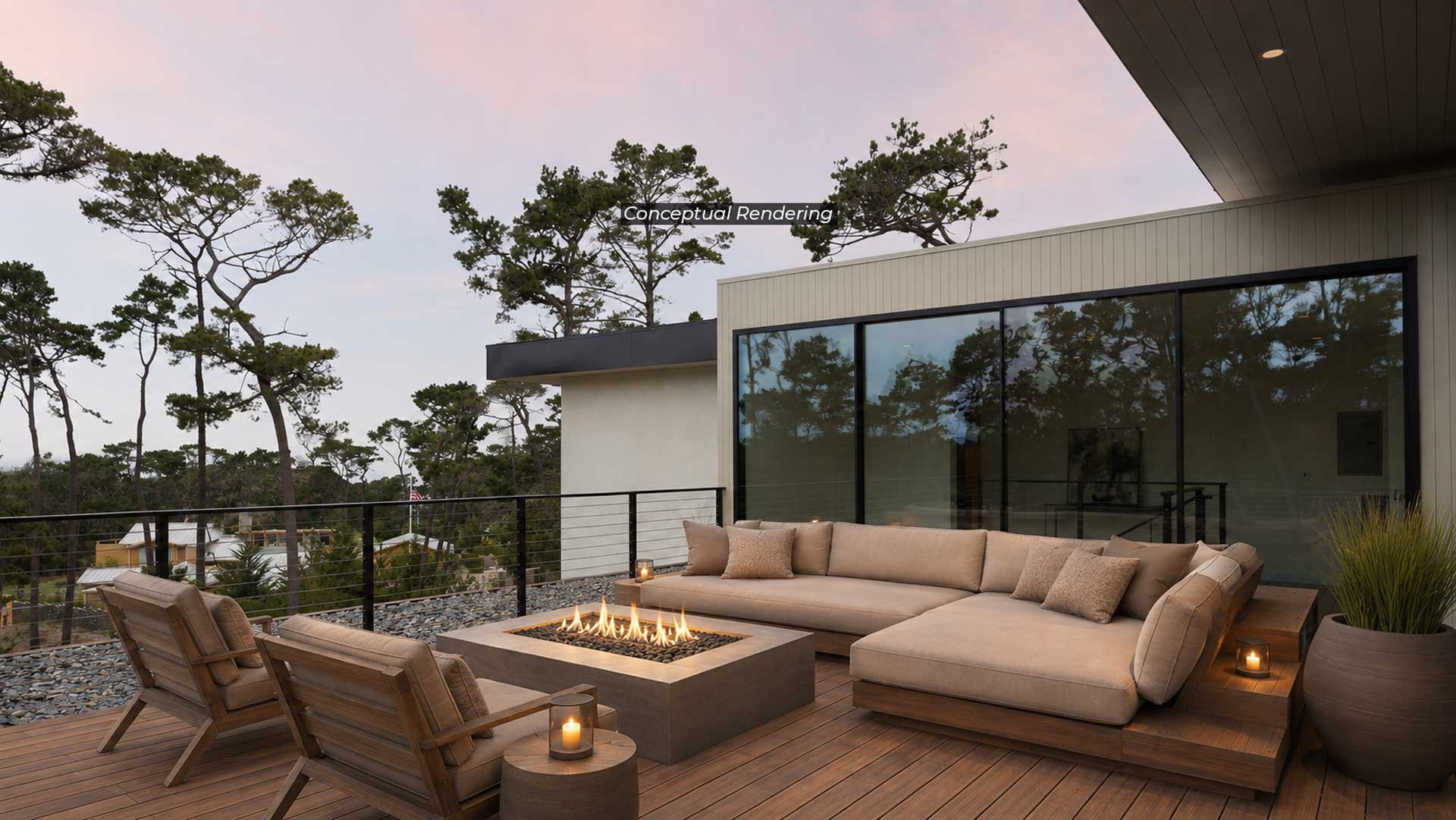 Contemporary Estate Along Poppy Hills Golf Course