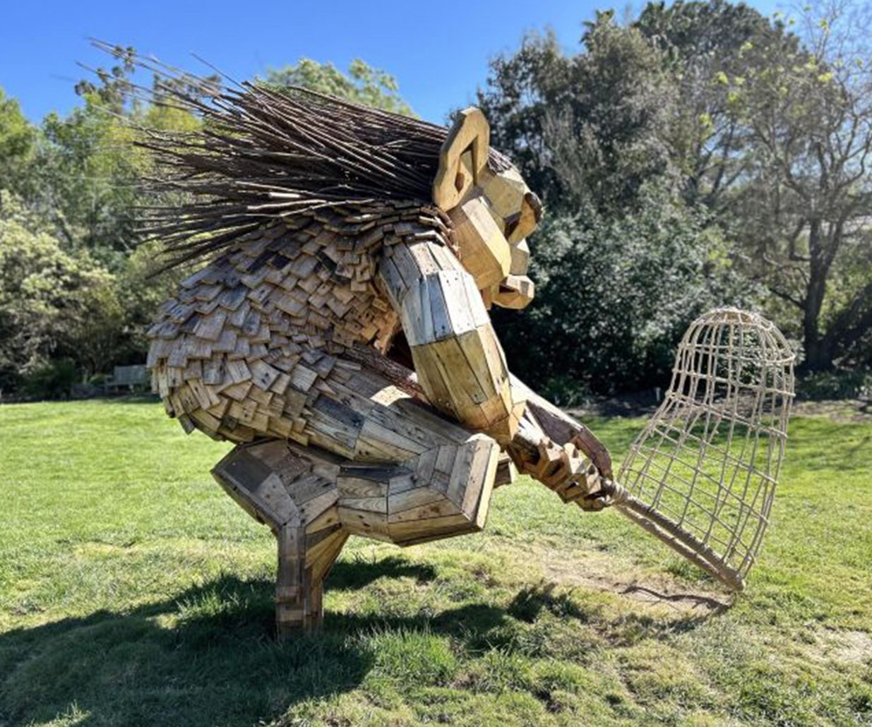 Thomas Dambo's TROLLS: A Field Study S Coast Botanic Garden