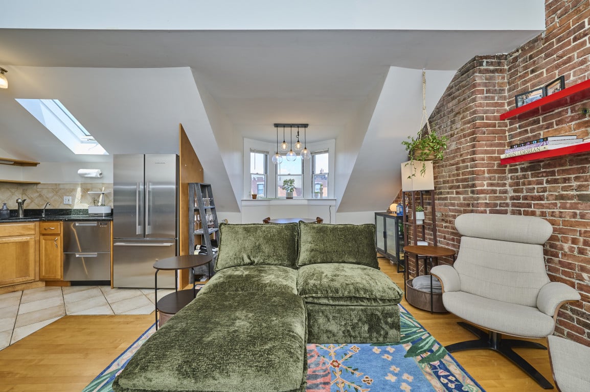 A Lofty South End Penthouse With A Spectacular Private Roof Deck