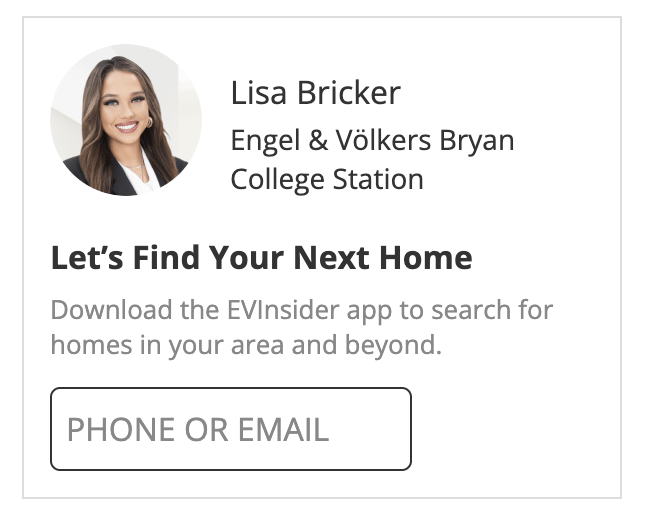 Start Your Home Search with the EV Insider App & Lisa Bricker