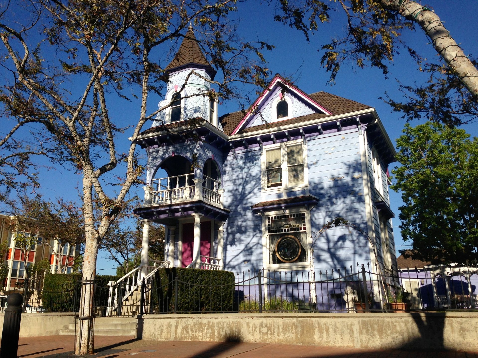 A Victorian-era house in National City's historic district, photographed October 2013