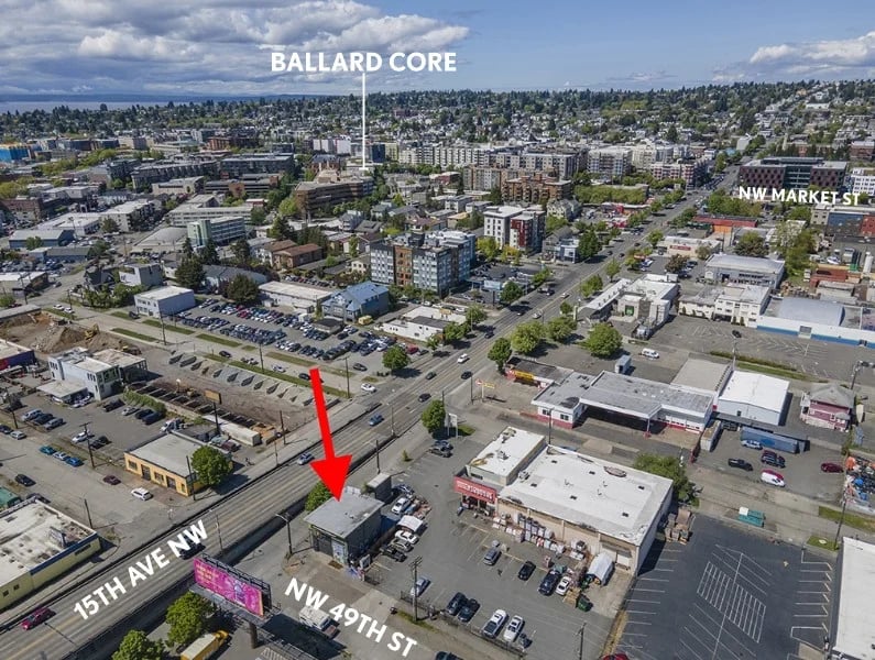 Private Ballard Office Building with Showroom