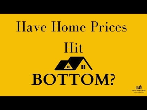 Have Home Prices Hit Bottom?