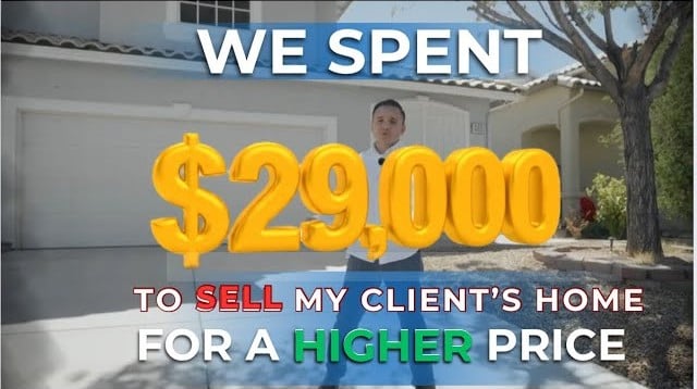 How We Spent $29,000 to help my client sell her home