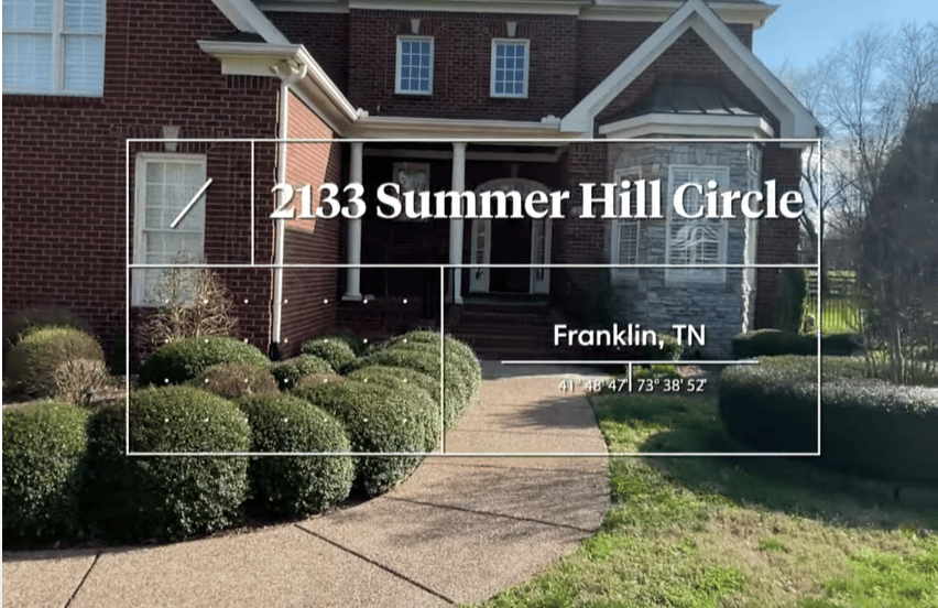 2133 Summer Hill Circle | Franklin, TN | Bruce Jones Compass RE