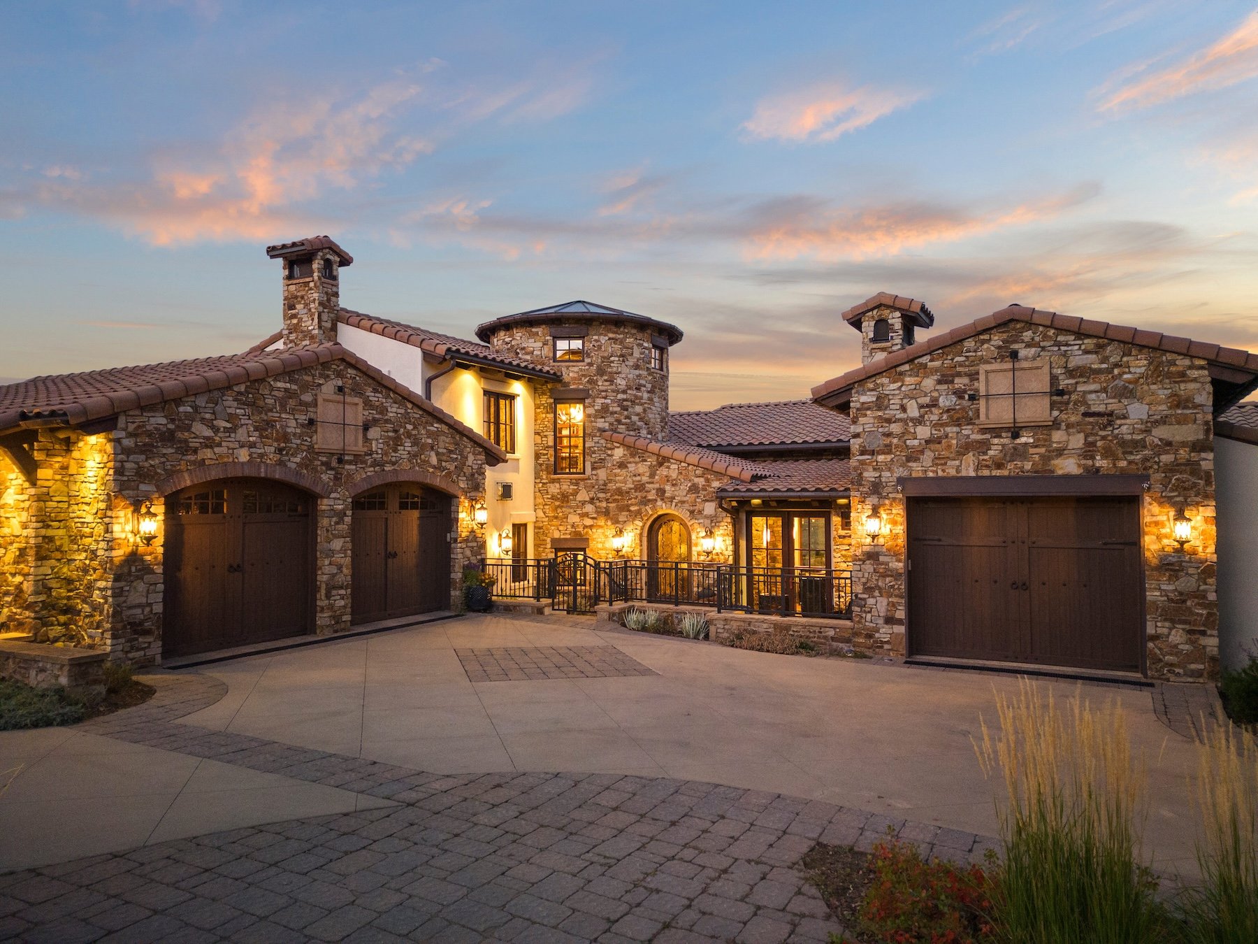 Heated Snow Melt Driveway in Luxury Colorado Home