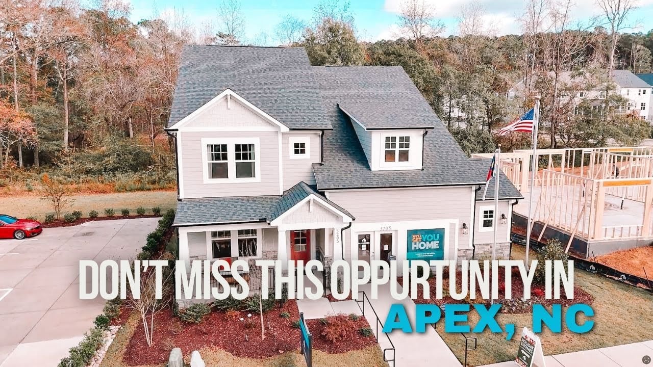 Step Inside the Blair-D: Apex’s Must-See New Construction Home Tour!