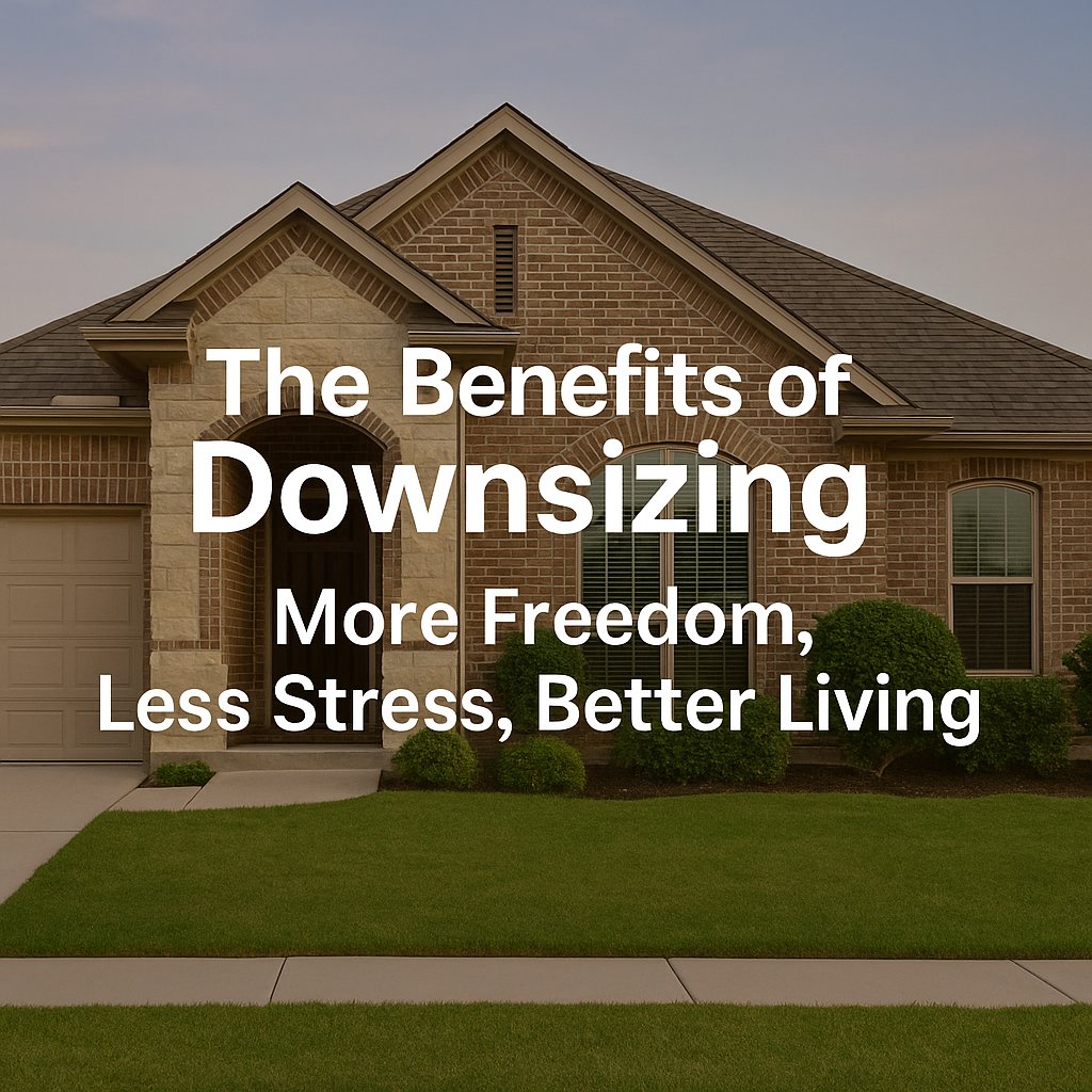 🌟 The Benefits of Downsizing: More Freedom, Less Stress, Better Living