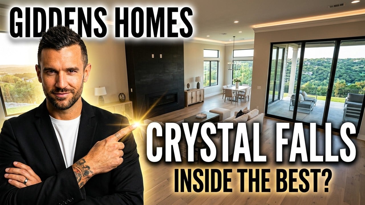 This New Giddens Home in Crystal Falls Will Blow You Away! | Leander, TX
