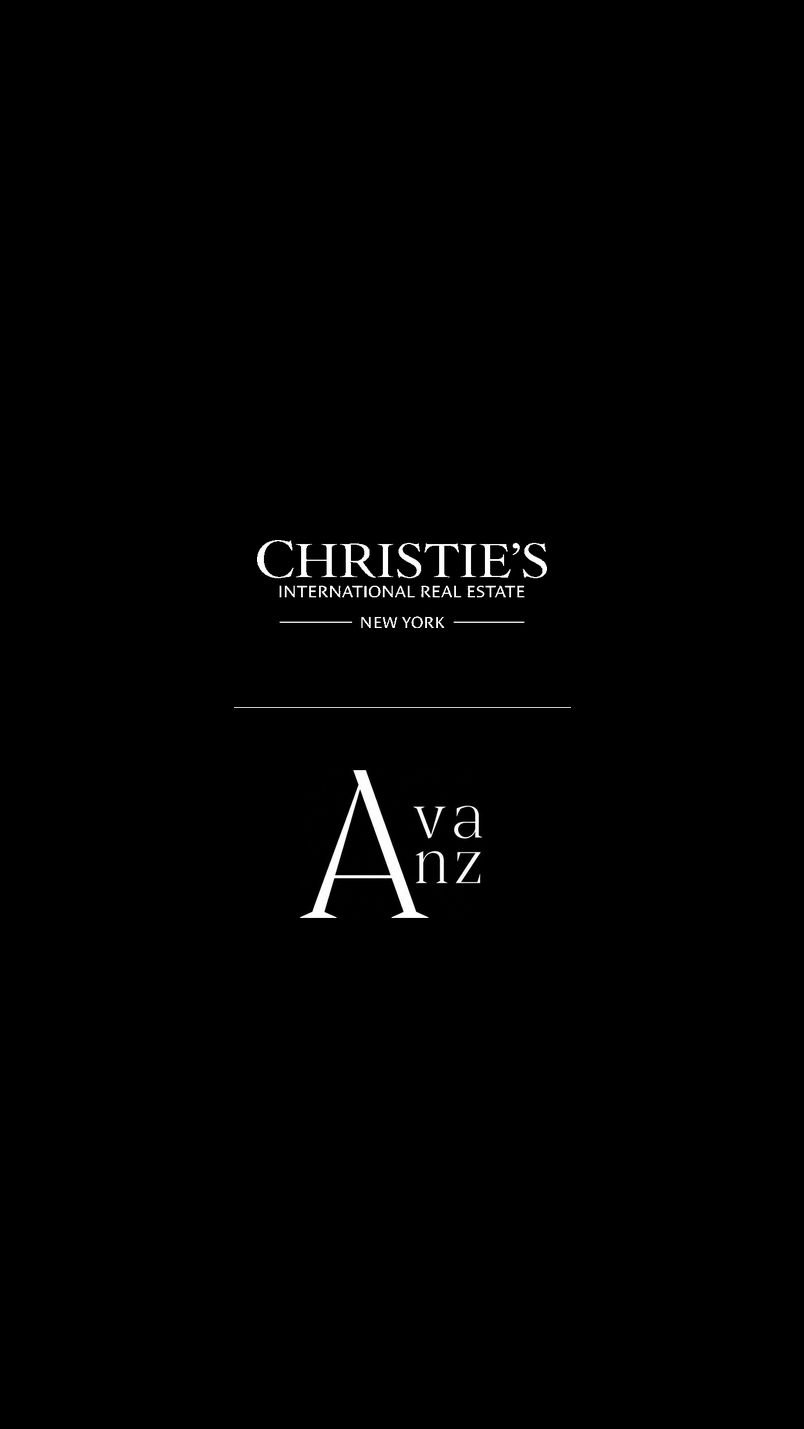 Christie's International Real Estate New York and Ava Anz