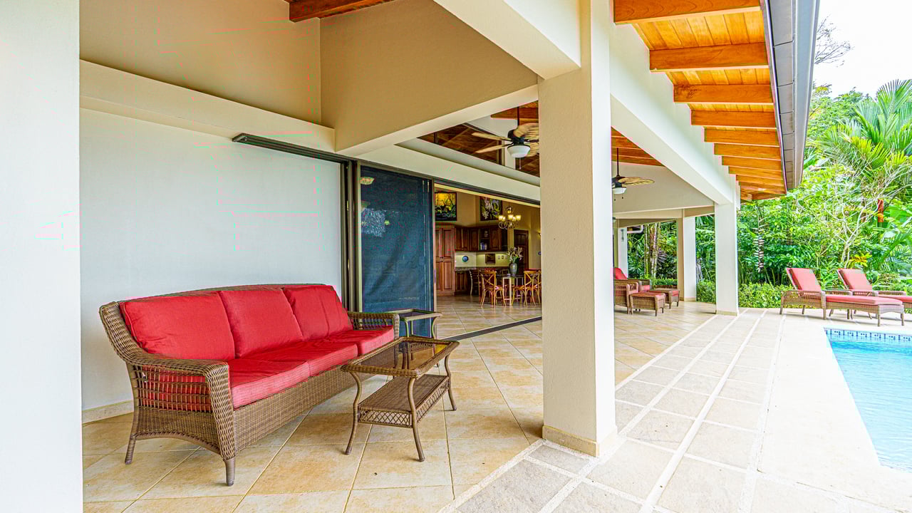 Private Luxury Villa with Whale Tail Ocean View Close to Downtown Uvita