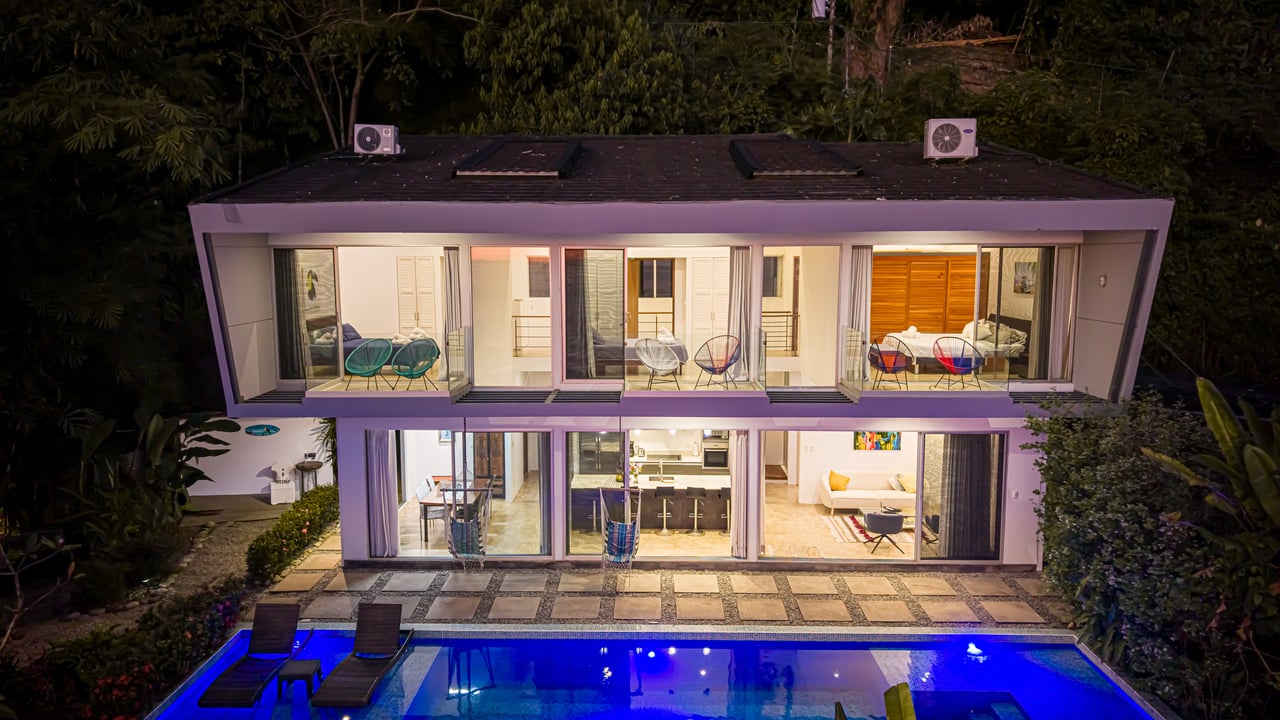 Luxury Whitewater Ocean View Home in Ayacucho Dominical