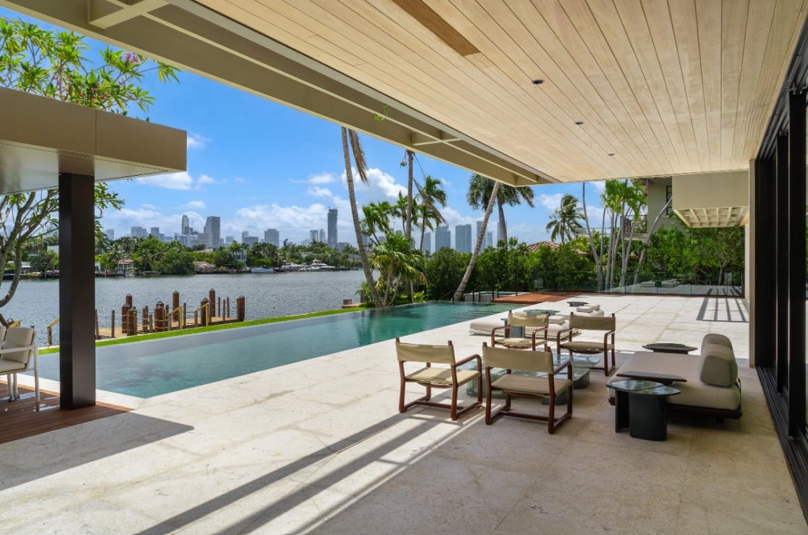 Waterfront Estate on Hibiscus Island Sells For $51.5 Million Setting New Record on Miami Beach's Palm and Hibiscus Island