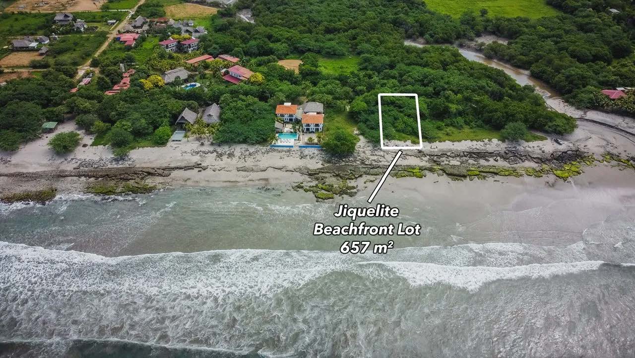 Beachfront Lot at Jiquelite Beach | Oceanfront Land