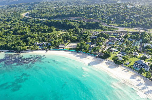 Luxury waterfront homes in Old Fort Bay, an exclusive gated community in Nassau, The Bahamas.