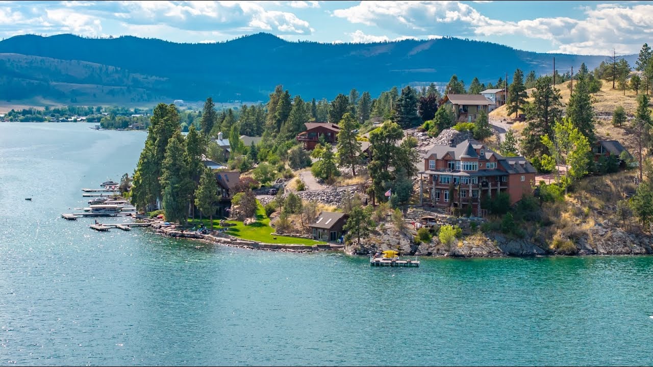Flathead Lake Victorian home for sale