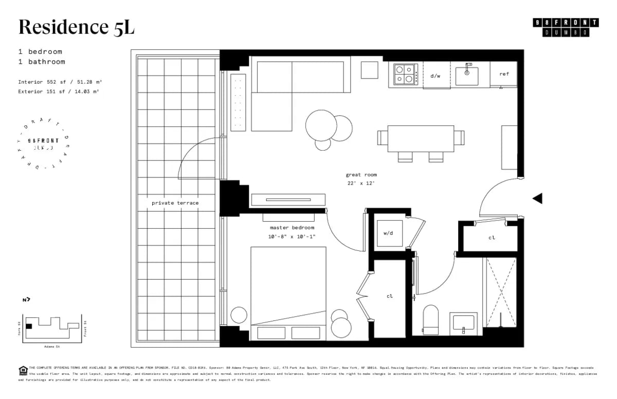 98 Front Street #5L