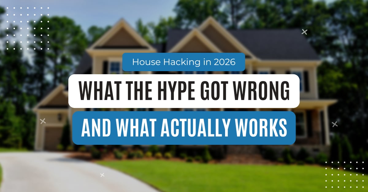 Blog cover image for an article about house hacking in 2026 by Shanon Tully and The Tully Team