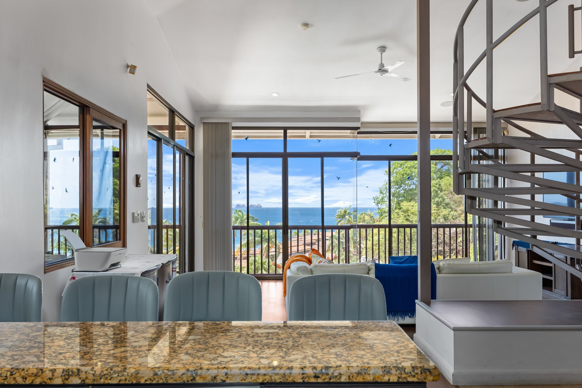Casa Veranera & Bonus Lot | Elegant 7-Bedroom Coastal Estate with Ocean Views Steps from Playa Flamingo