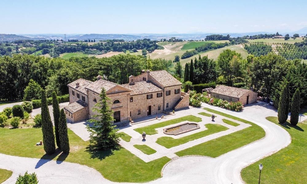 Monastery Near Treia With Golf Course And Pool
