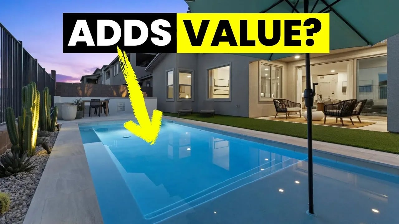 Client Bought A Summerlin West Home And Added A POOL!!!