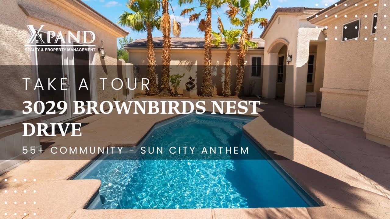 Take a Tour: 3029 Brownbirds Nest Drive Henderson NV 89052 - 55+ Community