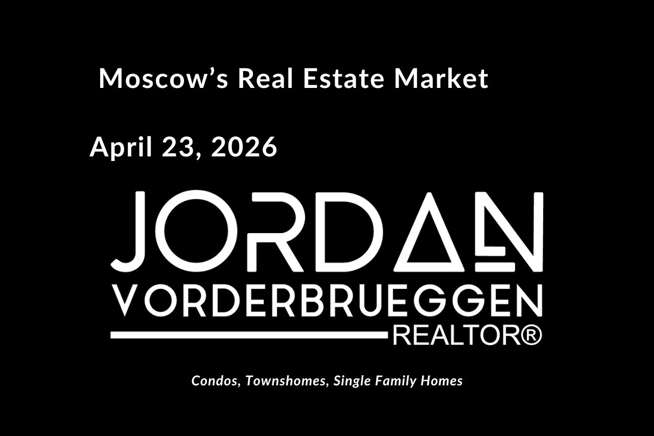 Jordan Vorderbrueggen's Weekly Moscow, ID Real Estate Report | April 2026